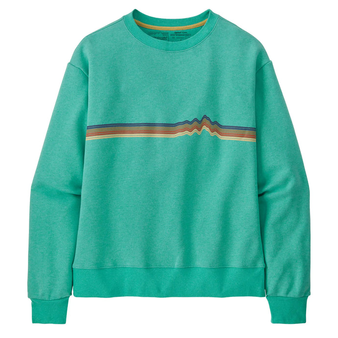 Patagonia Womens Ridge Rise Stripe Uprisal Crew Sweatshirt